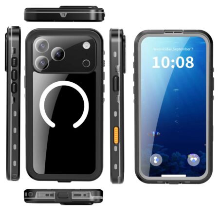 Redpepper Dot+ IP68 Waterproof Case Cover with Magnetic Ring for iPhone 17 Pro Max / 18 Pro Max - Image 2