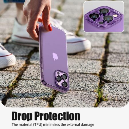 iPhone 17 Pro Max / 18 Pro Max Mercury Transparent Pearl Jelly Case Cover - Image 5
