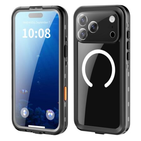 Redpepper Dot+ IP68 Waterproof Case Cover with Magnetic Ring for iPhone 17 Pro Max / 18 Pro Max