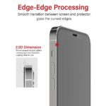 Kinglas Privacy Tempered Glass Screen Protector for iPhone 18 Pro Max - Image 2