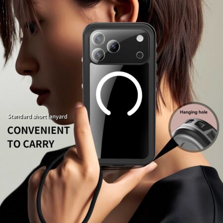 Redpepper Dot+ IP68 Waterproof Case Cover with Magnetic Ring for iPhone 17 Pro Max / 18 Pro Max - Image 8