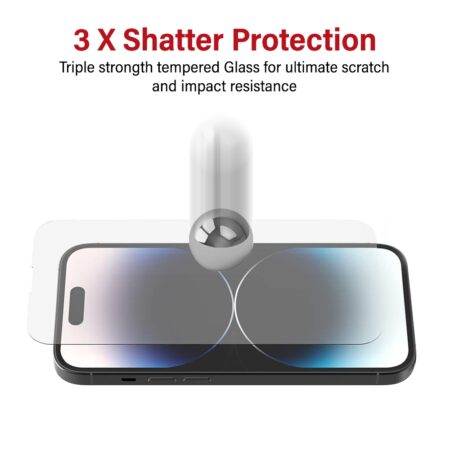 Kinglas 10 Packs Tempered Glass Screen Protector For iPhone 16 Pro Max / 17 Pro Max / 18 Pro Max - Image 6