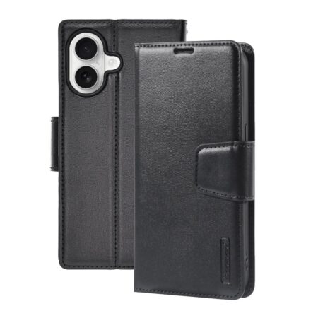 Hanman PU Flip Leather Wallet Case for iPhone 17 Pro Max / 18 Pro Max - Image 4