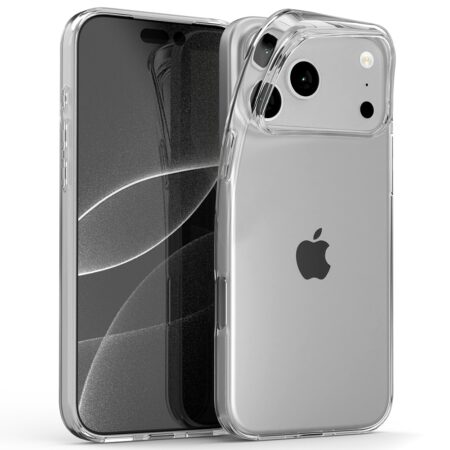 iPhone 17 Pro Max / 18 Pro Max Mercury Transparent Pearl Jelly Case Cover