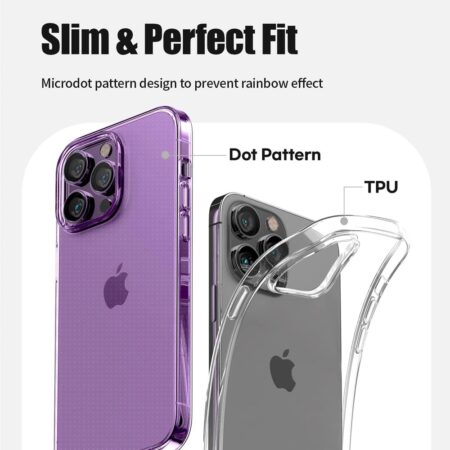 iPhone 17 Pro Max / 18 Pro Max Mercury Transparent Pearl Jelly Case Cover - Image 6