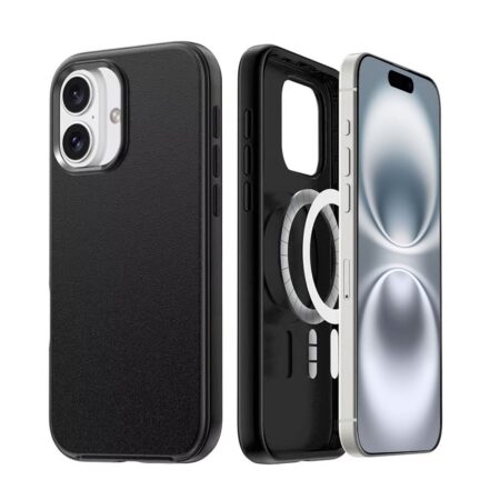 Hybrid Beatles Shockproof Case Cover with Magnetic Ring for iPhone 17 Pro Max / 18 Pro Max - Image 2