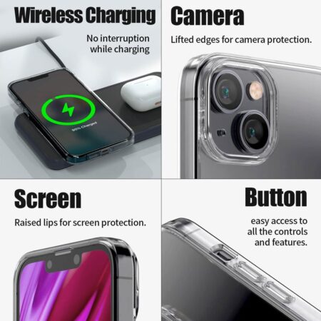 iPhone 17 Pro Max / 18 Pro Max Mercury Transparent Pearl Jelly Case Cover - Image 4